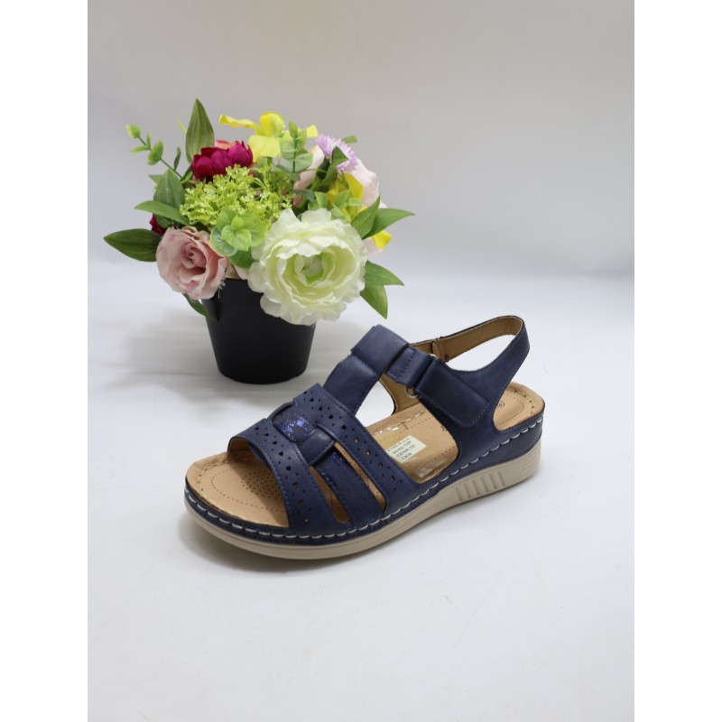 Sandały DAMSKIE. SIZE: 36/42 (12 PAR/PACZKA) KOLOR JAK NA ZDZIĘCIU