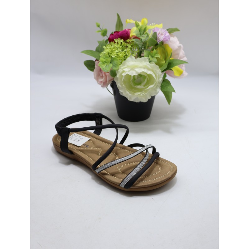 Sandały DAMSKIE. SIZE: 36/41 (12 PAR/PACZKA) KOLOR JAK NA ZDZIĘCIU