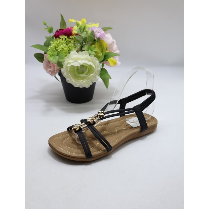 Sandały DAMSKIE. SIZE: 36/41 (12 PAR/PACZKA) KOLOR JAK NA ZDZIĘCIU
