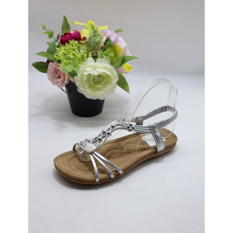 Sandały DAMSKIE. SIZE: 36/41 (12 PAR/PACZKA) KOLOR JAK NA ZDZIĘCIU
