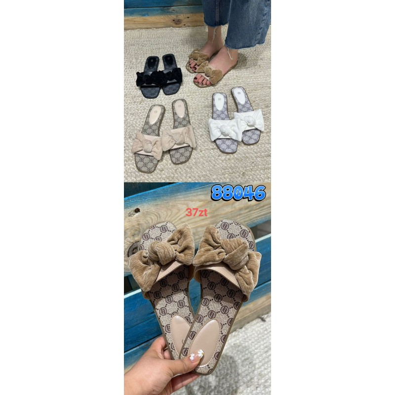 Buty Klapki DAMSKIE (36-41,12par)Kolor Jak na zdzięciu