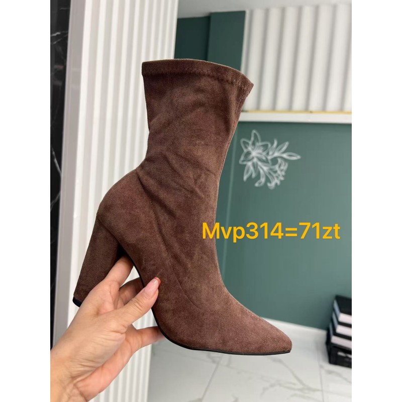 Buty Botki DAMSKIE (36-41,12par)Kolor Jak na zdzięciu