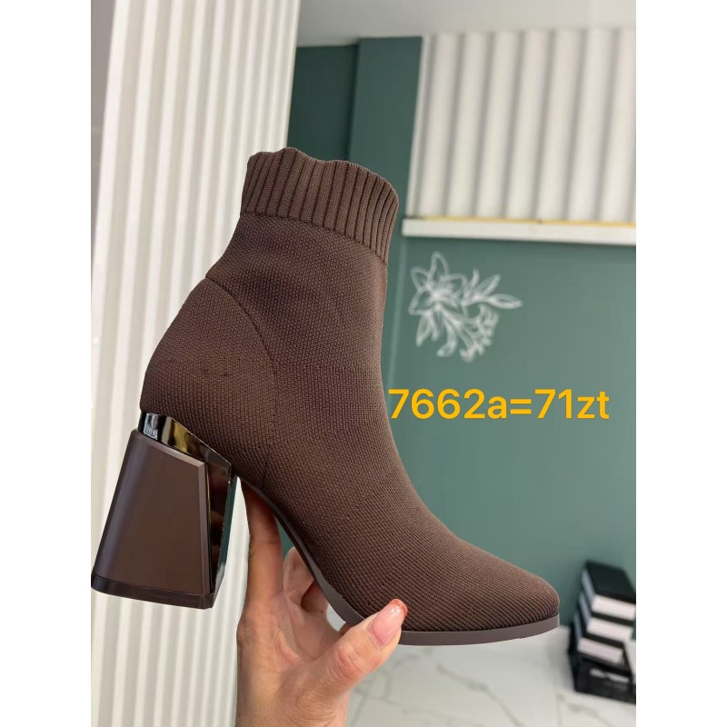 Buty Botki DAMSKIE (36-41,12par)Kolor Jak na zdzięciu