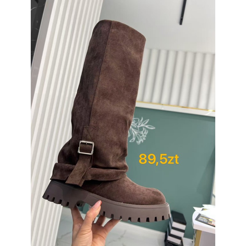 Buty Botki DAMSKIE (36-41,12par)Kolor Jak na zdzięciu