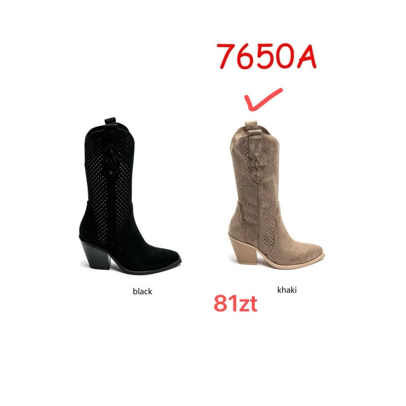 Buty Botki DAMSKIE (36-41,12par)Kolor Jak na zdzięciu