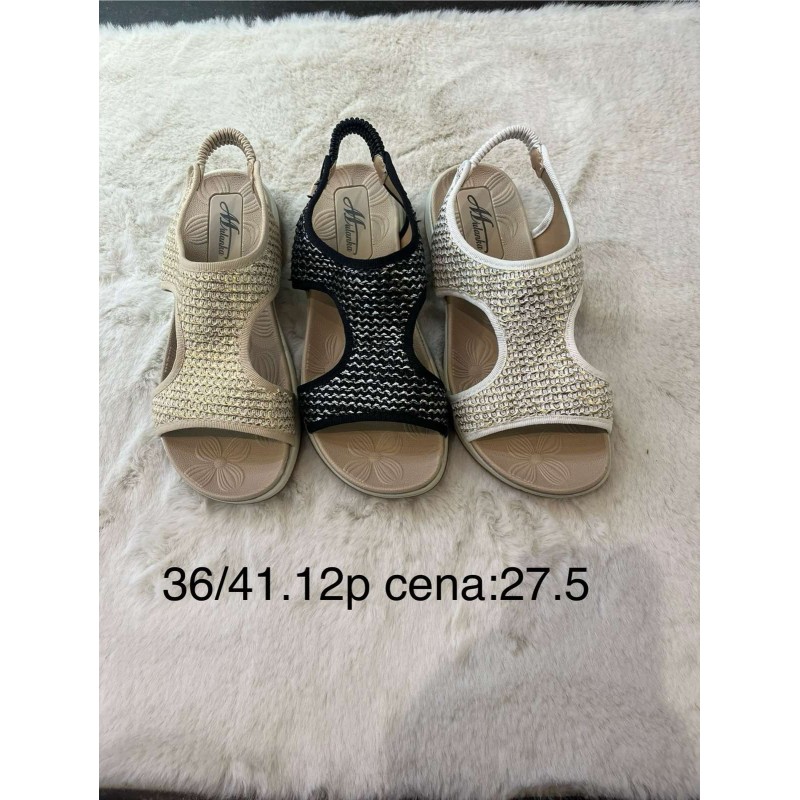 Buty Sandały DAMSKIE (36-41,12par)Kolor Jak na zdzięciu