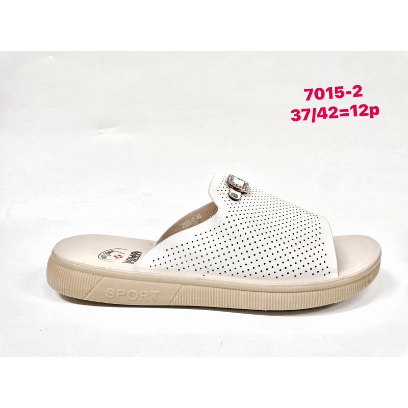Buty Klapki DAMSKIE (36-42,12par)Kolor Jak na zdzięciu