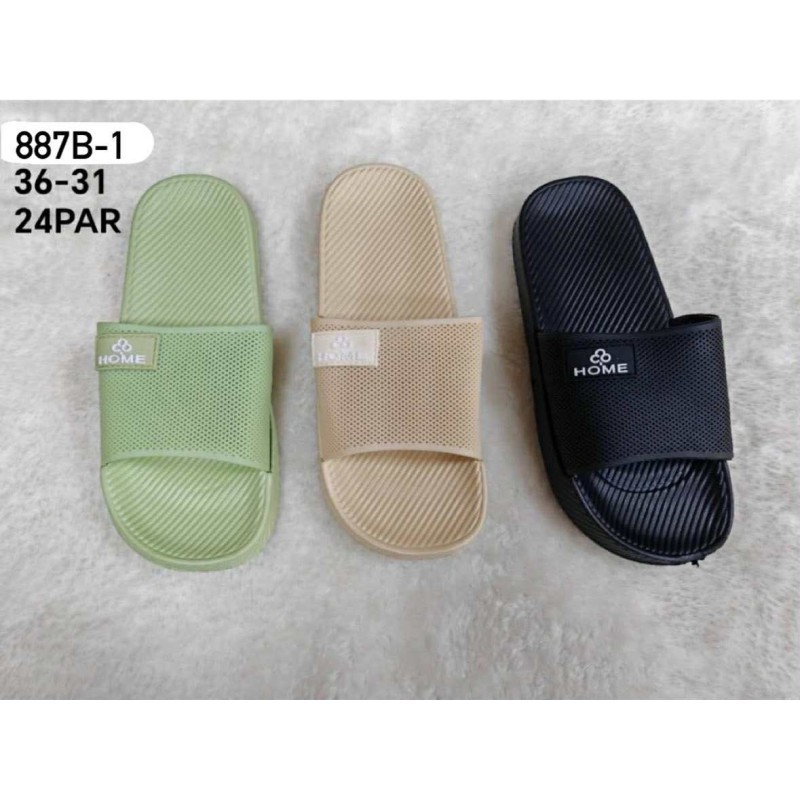 Buty Klapki DAMSKIE (36-41,24par)Kolor Jak na zdzięciu