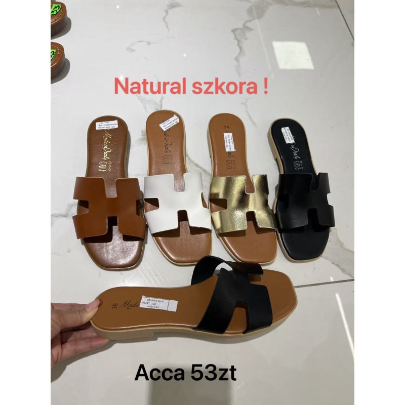 Buty Klapki DAMSKIE (36-41,12 par)Kolor Jak na zdzięciu