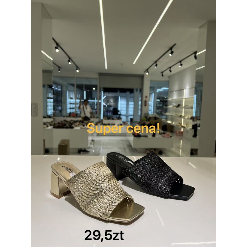 Buty Klapki DAMSKIE (36-41,12 par)Kolor Jak na zdzięciu
