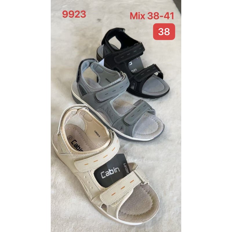 Buty Sandały DAMSKIE (38-41,12 par)Kolor Jak na zdzięciu