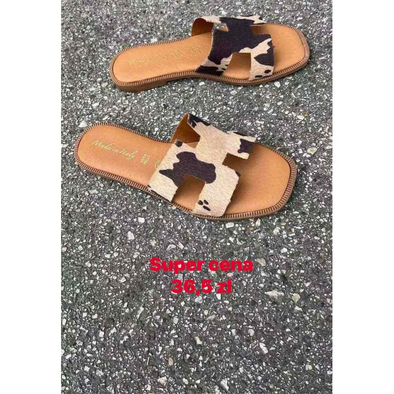 Buty Klapki DAMSKIE (36-41,12 par)Kolor Jak na zdzięciu