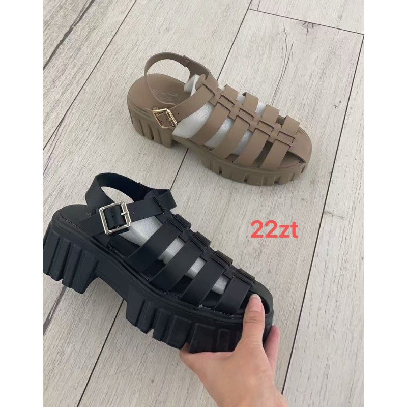 Buty Sandały DAMSKIE (36-41,12 par)Kolor Jak na zdzięciu