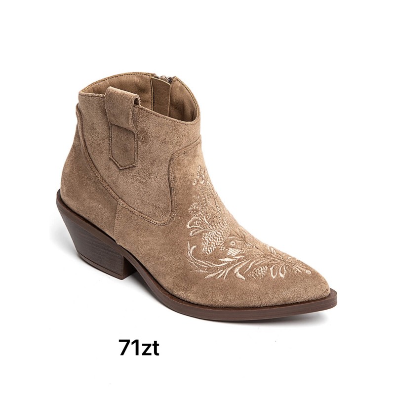 Buty BOTKI DAMSKIE (36-41,12 par)Kolor Jak na zdzięciu
