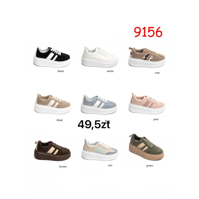 Buty Sportowe DAMSKIE (36-41,12 par)Kolor Jak na zdzięciu