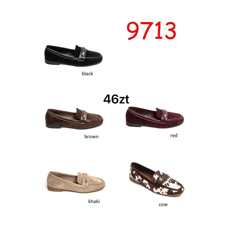 Buty Półbuty DAMSKIE (36-41,12 par)Kolor Jak na zdzięciu