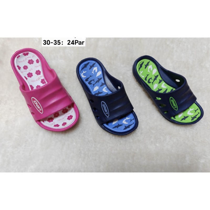 Buty Klapki DZIECIĘCE(30-35,24par)Kolor Jak na zdzięciu