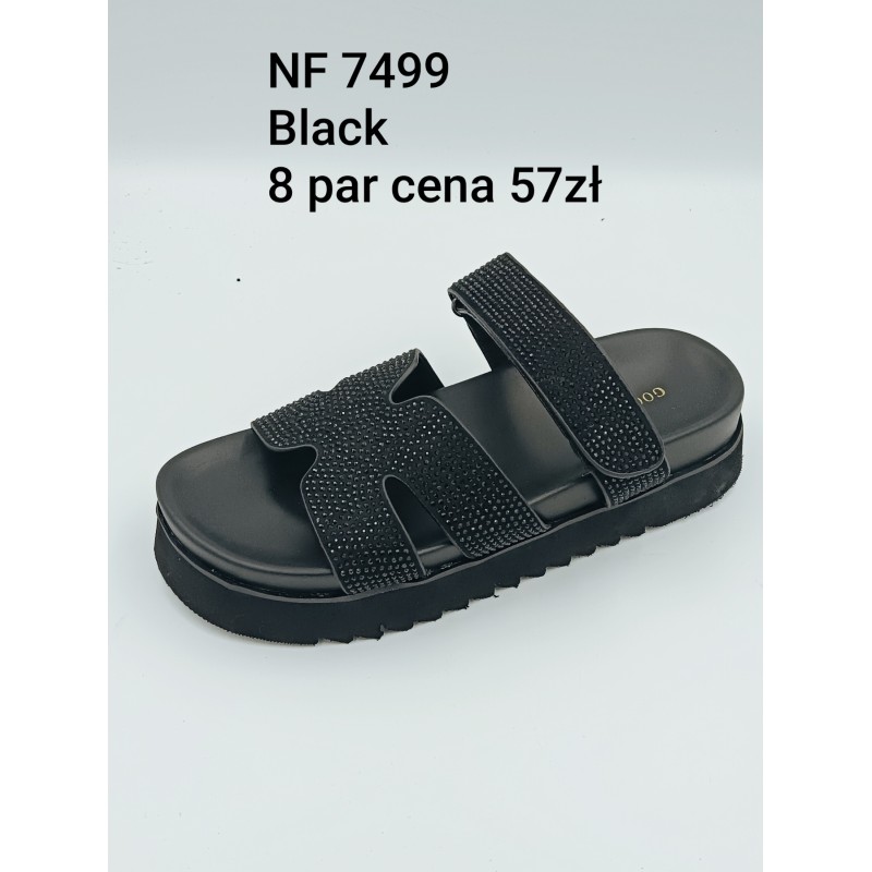 Buty Klapki DAMSKIE (36-41,8par)Kolor Jak na zdzięciu