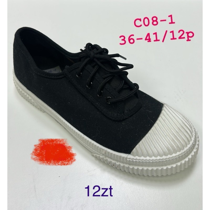 Buty Sportowe DAMSKIE (36-41,12par)Kolor Jak na zdzięciu