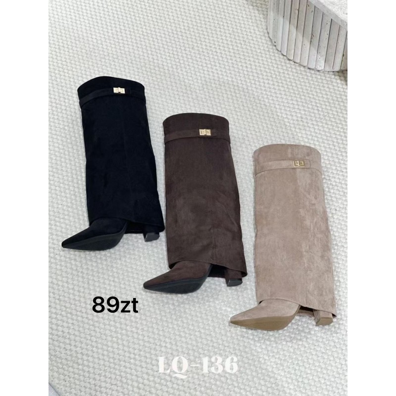 Buty Botki DAMSKIE (36-41,12par)Kolor Jak na zdzięciu