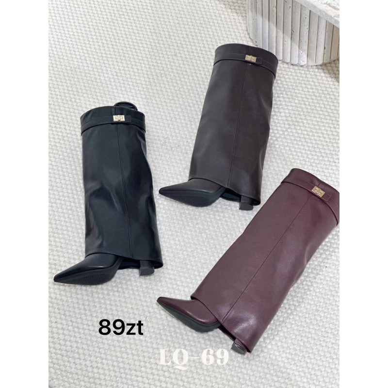 Buty Botki DAMSKIE (36-41,12par)Kolor Jak na zdzięciu