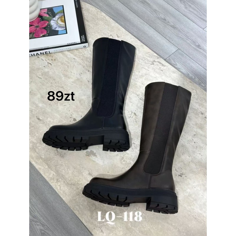 Buty Botki DAMSKIE (36-41,12par)Kolor Jak na zdzięciu