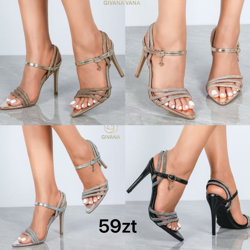 Buty Sandały DAMSKIE (36-41,12par)Kolor Jak na zdzięciu