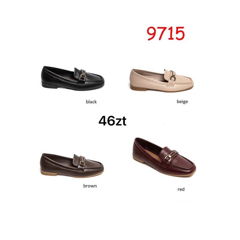Buty Półbuty DAMSKIE (36-41,12par)Kolor Jak na zdzięciu