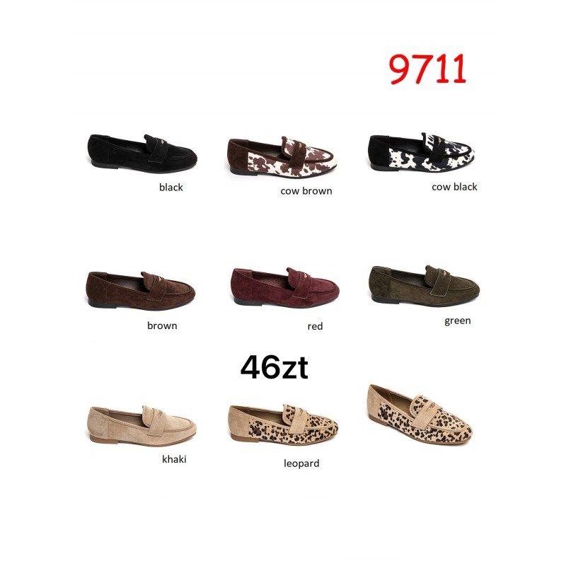 Buty Półbuty DAMSKIE (36-41,12par)Kolor Jak na zdzięciu