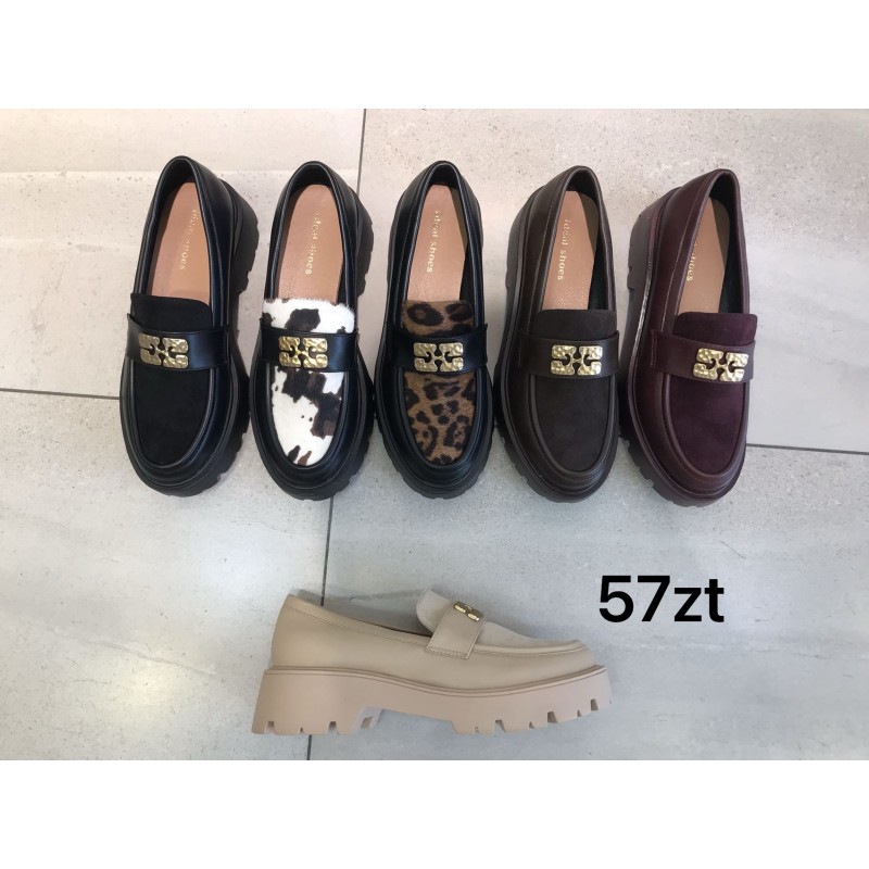 Buty Półbuty DAMSKIE (36-41,12par)Kolor Jak na zdzięciu