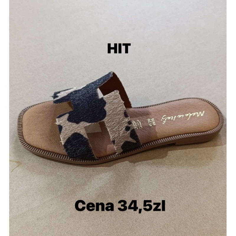 Buty Klapki DAMSKIE (36-41,12par)Kolor Jak na zdzięciu