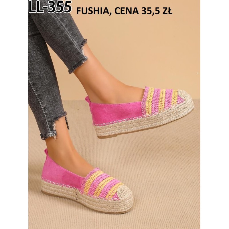 Buty Półbuty DAMSKIE (36-41,12par)Kolor Jak na zdzięciu