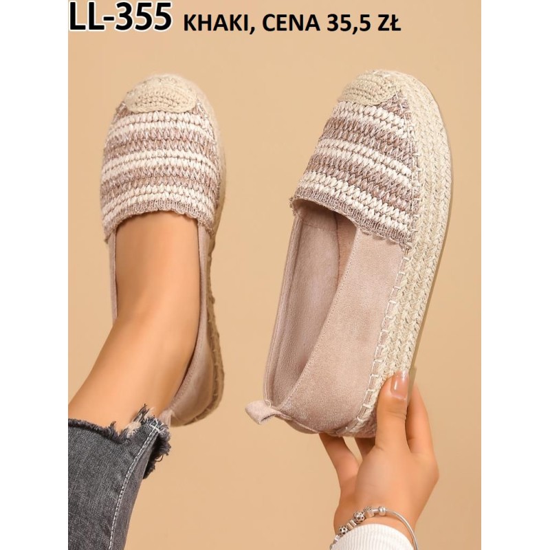 Buty Półbuty DAMSKIE (36-41,12par)Kolor Jak na zdzięciu
