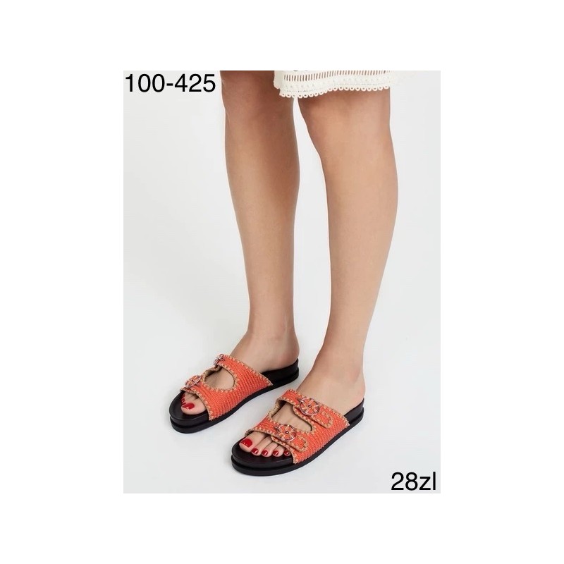 Buty Klapki DAMSKIE (36-41,12par)Kolor Jak na zdzięciu