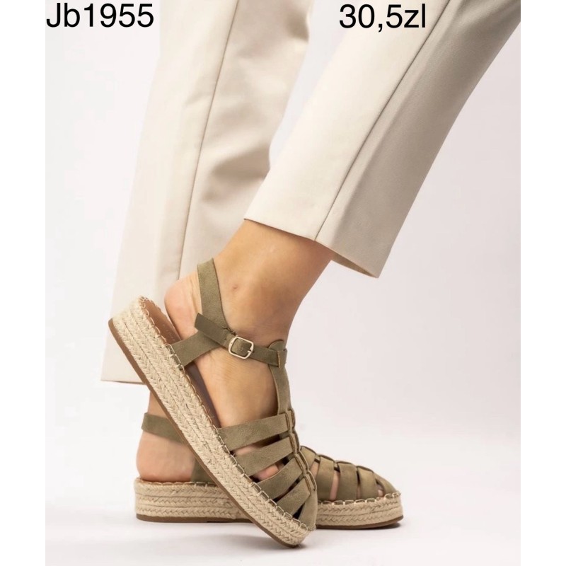 Buty Sandały DAMSKIE (36-41,12par)Kolor Jak na zdzięciu