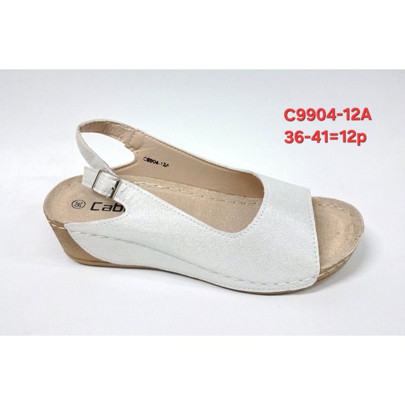 Buty Sandały DAMSKIE(36-41,12par)Kolor Jak na zdzięciu
