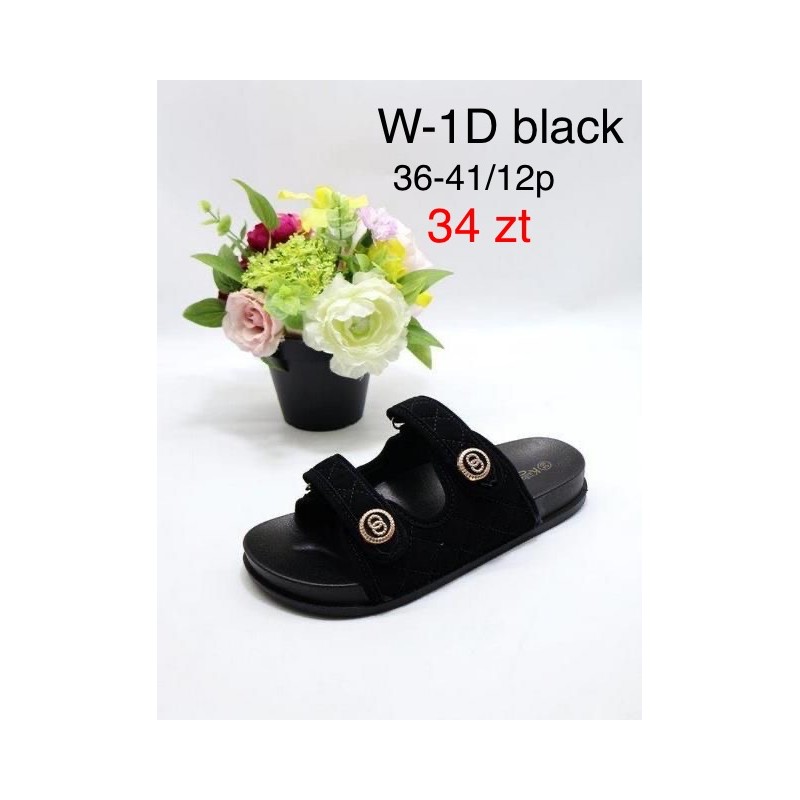 Buty Klapki DAMSKIE(36-41,12par)Kolor Jak na zdzięciu