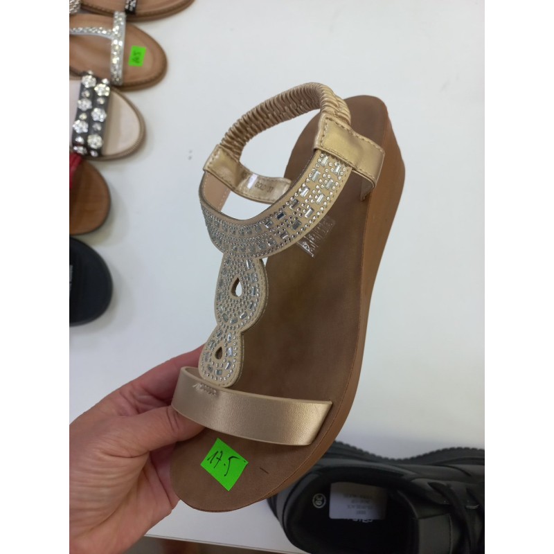 Buty Sandały DAMSKIE(36-41,12par)Kolor Jak na zdzięciu