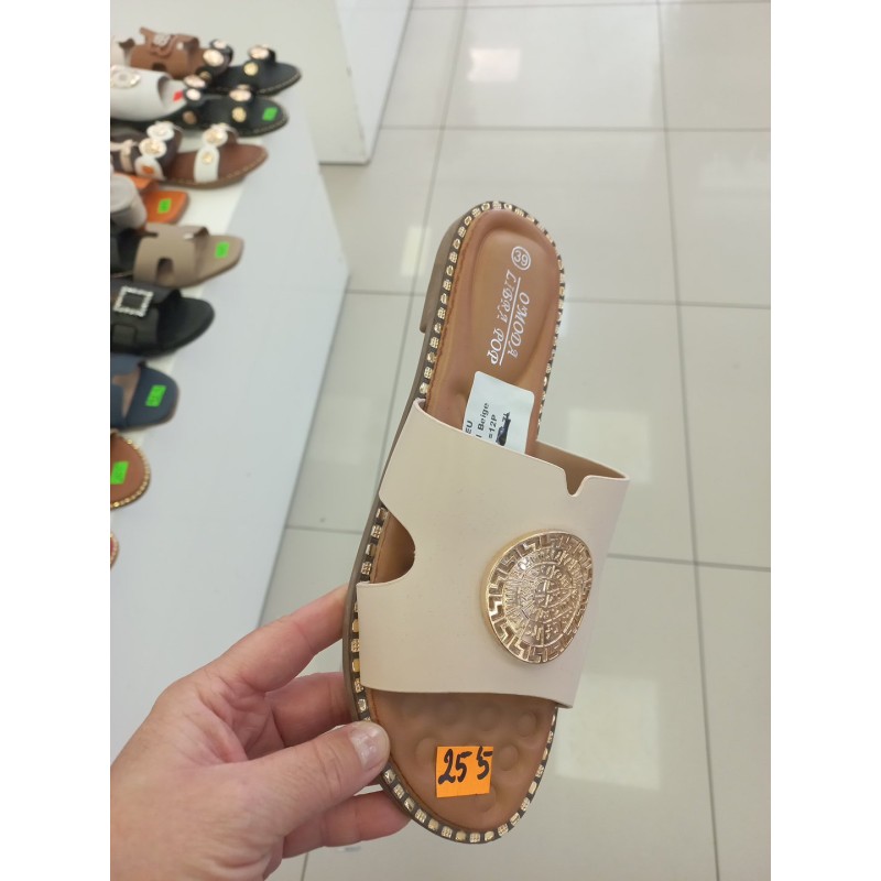 Buty Klapki DAMSKIE(36-41,12par)Kolor Jak na zdzięciu