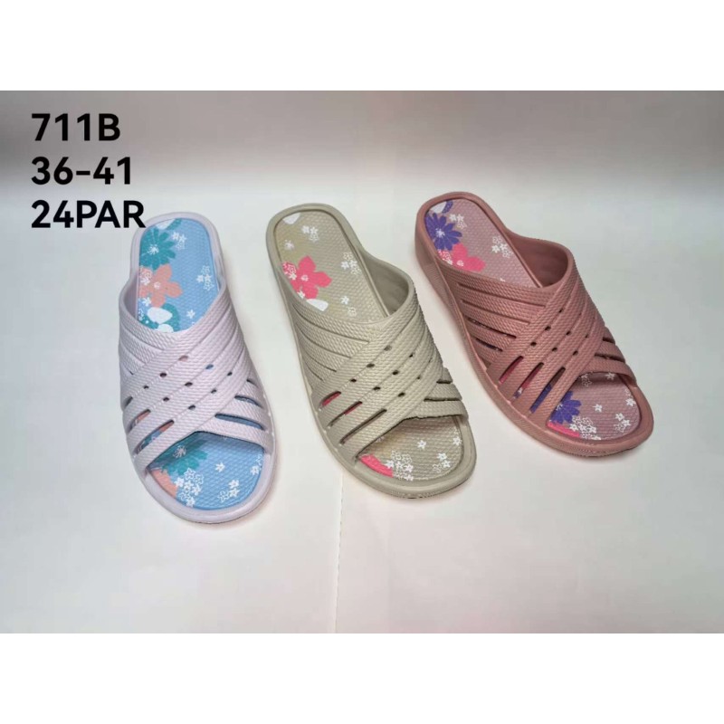 Buty Klapki DAMSKIE(36-41,24par)Kolor Jak na zdzięciu