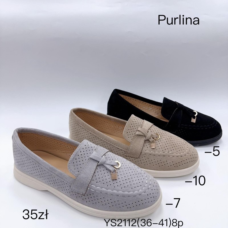 Buty Półbuty DAMSKIE(36-41,12par)Kolor Jak na zdzięciu