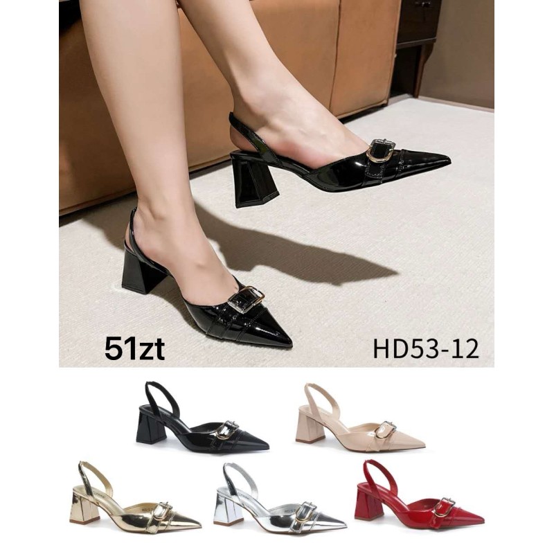 Buty Sandały DAMSKIE(36-41,12par)Kolor Jak na zdzięciu