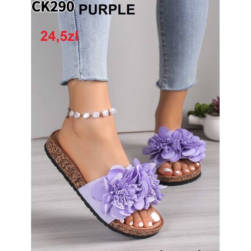 Buty Klapki DAMSKIE(36-41,12par)Kolor Jak na zdzięciu