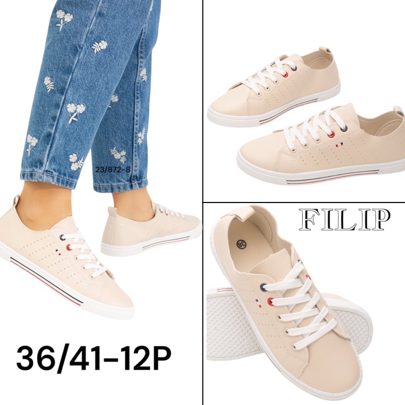 Buty Sportowe DAMSKIE(36-41,12par)Kolor Jak na zdzięciu