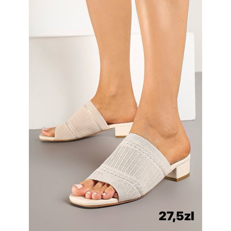 Buty Klapki DAMSKIE(36-41,12par)Kolor Jak na zdzięciu