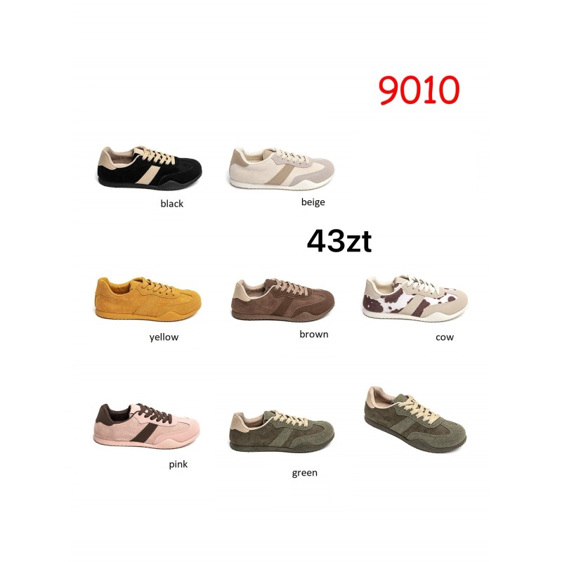 Buty Sportowe DAMSKIE(36-41,12par)Kolor Jak na zdzięciu