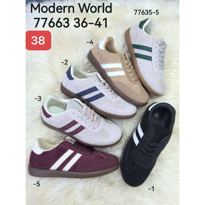 Buty Sportowe DAMSKIE(36-41,12par)Kolor Jak na zdzięciu