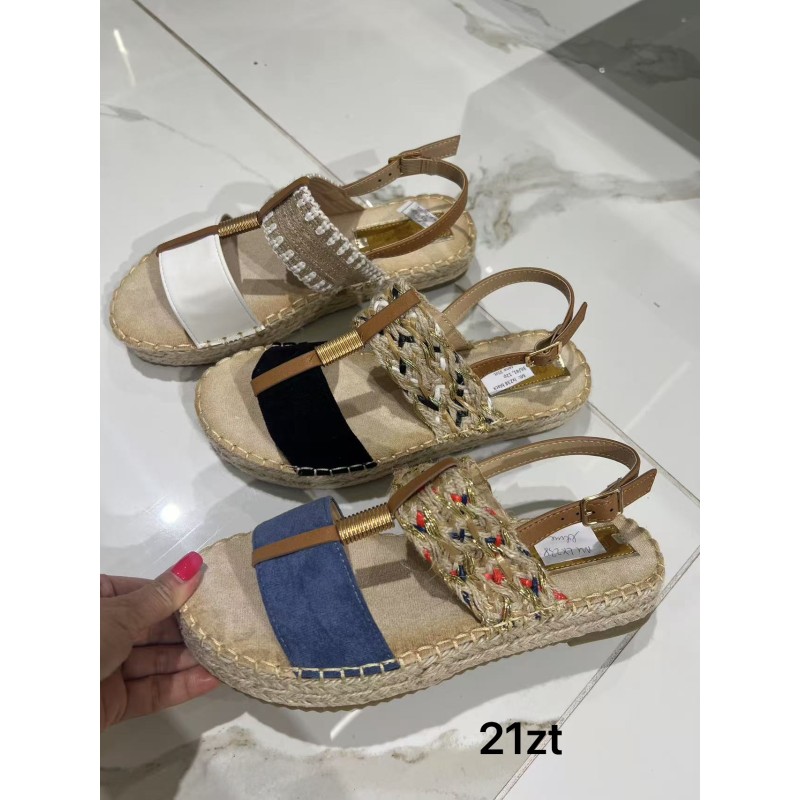 Buty Sandały DAMSKIE (36-41,12par)Kolor Jak na zdzięciu