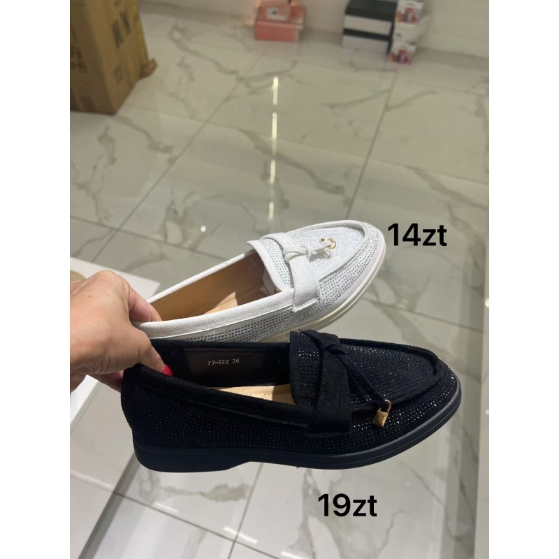 Buty Półbuty DAMSKIE (36-41,12par)Kolor Jak na zdzięciu
