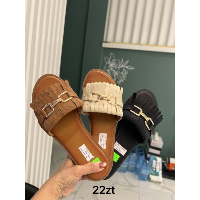 Buty Klapki DAMSKIE (36-41,12par)Kolor Jak na zdzięciu